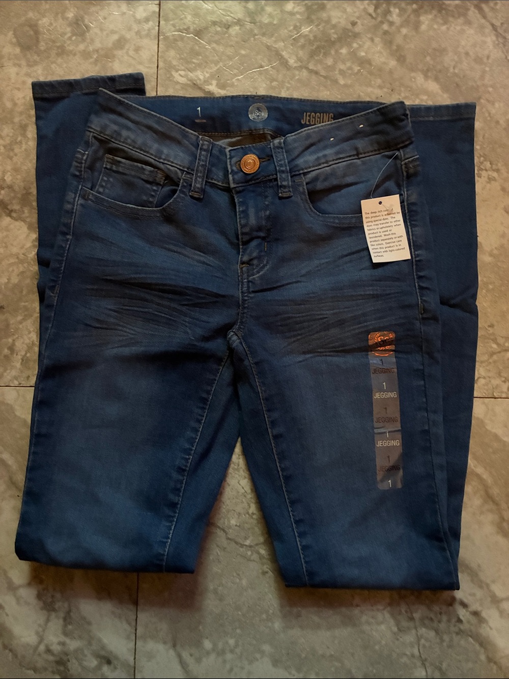 SO Dark Blue Women's Jeggings - Stretch Slim Fit